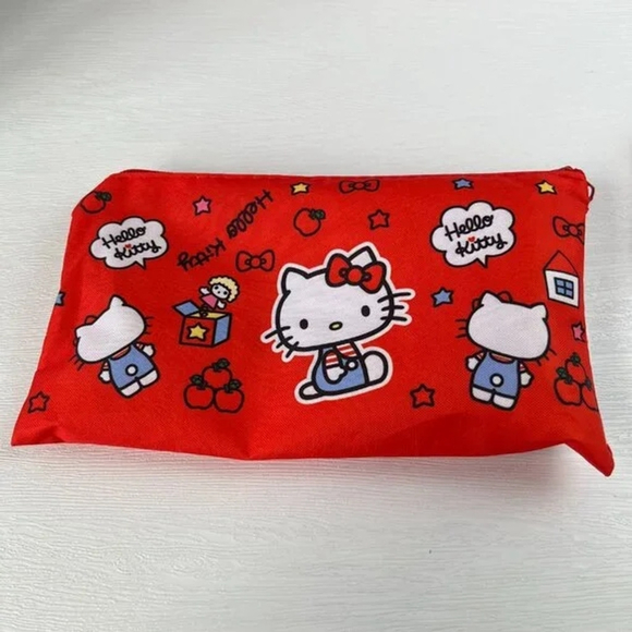 Hello Kitty Red White Tote Bag - Picture 3 of 7